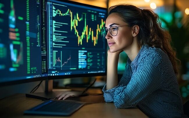 analyzing-market-data-stockcake